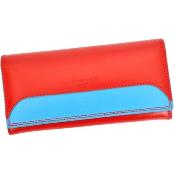 Harvey Miller Polo Club COL8 PL11 dámská kožená peněženka červená