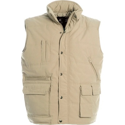 B&C Unisex vesta JU880 Beige