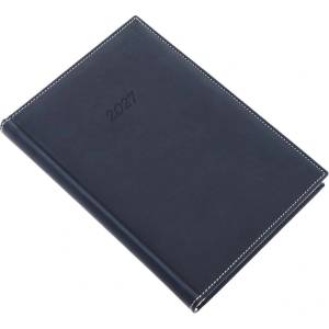 Realsystem Дневник за срокове REALSYSTEM Bolero A/5, ежедневен, жълт, сини страници, 2027 (5322-14)