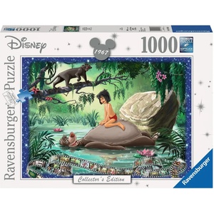 Ravensburger Пъзел Ravensburger от 1000 части - Книга за джунглата (19744)