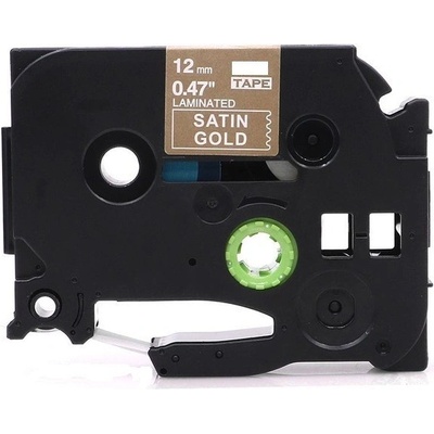 Compatible Съвместима лента с Brother TZ-MQ835/TZe-MQ835, 12mm x 5m, бял печат / Ярко златна основа (TZe-MQ835)
