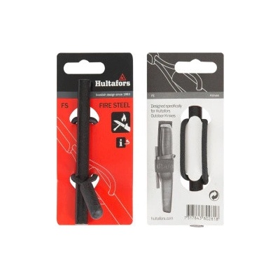 HULTAFORS Fire Steel - black KR-HFS-FC-01