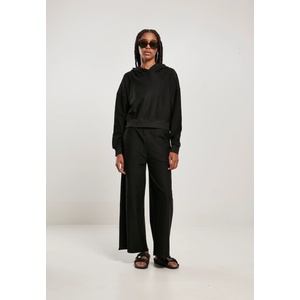 Urban Classics Дамски къс суичър с качулка в черен цвят Urban Classics HoodyMODEL327 SALE - , размер S
