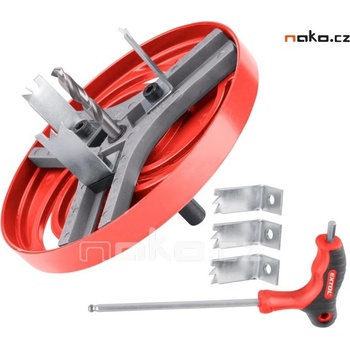 EXTOL PREMIUM 8801610 vykružovací stavitelný korunkový vrták 19-127mm