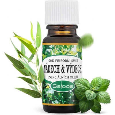 Saloos esenciální olej Nádech & Výdech 10 ml – Zboží Dáma