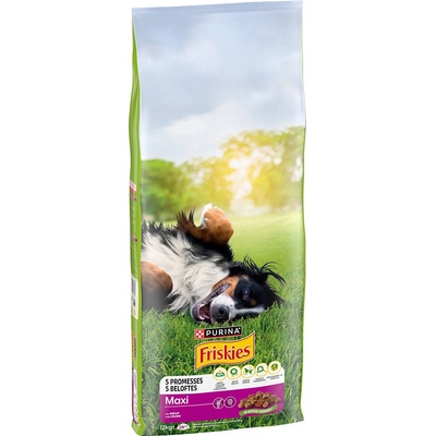Friskies Adult Large Breed Dog Maxi s hovädzím 12 kg
