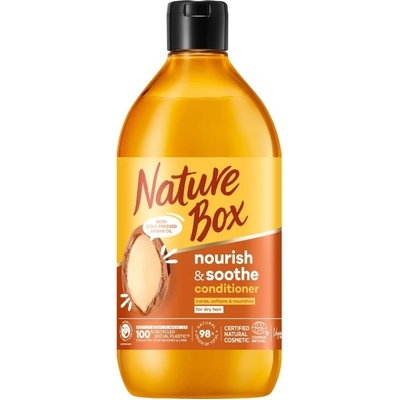 Nature Box Nourishment Conditioner kondicionér na vlasy s arganovým olejom 385 ml