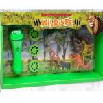 Manyuk Toys Фенерче с проектор и животински фигури - диви животни (2200-32)