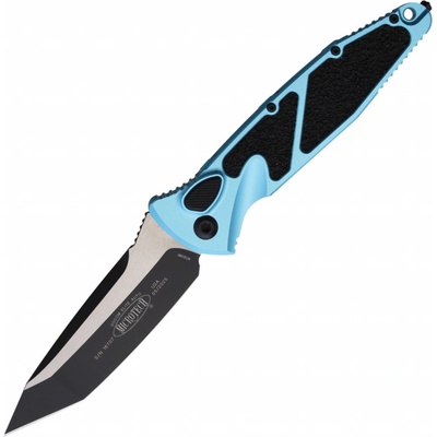 Microtech SOCOM ELITE T/E-AUTO BLACK STANDARD TURQ 161A-1TQ