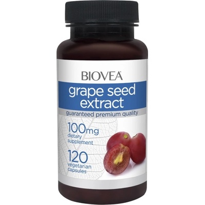 BIOVEA Grape Seed Extract 100 mg [120 капсули]