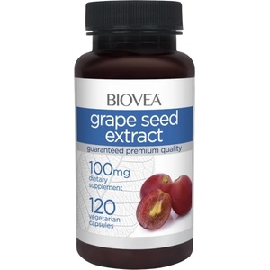 BIOVEA Grape Seed Extract 100 mg [120 капсули]