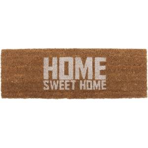 PT LIVING Изтривалка за врата с бял надпис Home Sweet Coir, 75 x 26 cm Home Sweet Home - PT LIVING (PT2786WH)