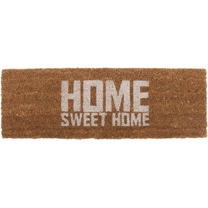 PT LIVING Изтривалка за врата с бял надпис Home Sweet Coir, 75 x 26 cm Home Sweet Home - PT LIVING (PT2786WH)