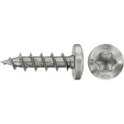 Fischer 574096 skrutky do drevotriesky 3.5 mm 20 mm TX Nerezová oceľ 200 ks