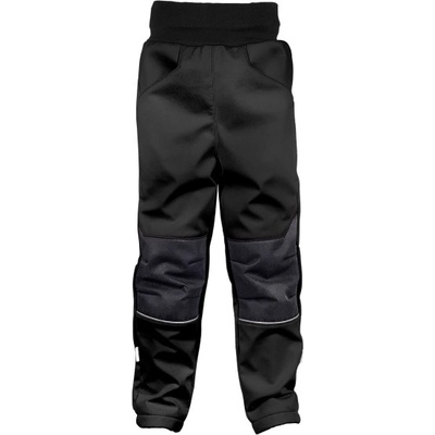Wamu Dětské softshellové kalhoty Černá