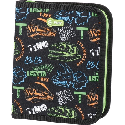 Play Ученически несесер Play - Dino, 1 цип (101322)