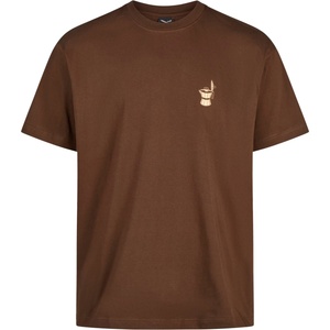 Iriedaily Мъжка тениска Iriedaily Couchboy T-Shirt - Dark Coffee (217-0071-0111)
