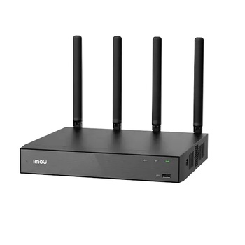Dahua Видеорекордер IMOU 18-ch Wi-Fi NVR (NVR-N118W-8A0E), 4K, 30fps, H. 265, 1x SATA up to 16TB, 2x USB, 1x VGA, 1x HDMI, 1xAudio, support two-way talk, ONVIF, Wi-Fi 6, 2.4GHz, 5GHz, imou App, DC12V, 2A, 9W, Without HDD (NVR-N118W-8A0E)