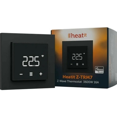 HEATIT Z-TRM7 Černá matná HEA-5430572