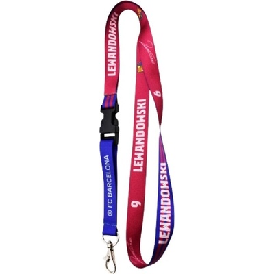 Snúrka na krk Fan-shop BARCELONA FC Lewandowski