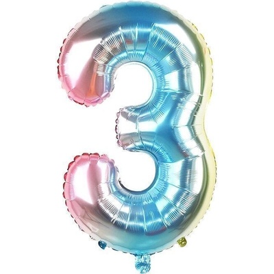DAALO Nafukovací balónky čísla 3