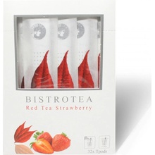 Bistrotea BIO Červený čaj jahoda 32 x 1,5 g