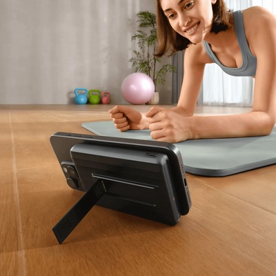 Външна батерия /power bank/ EcoFlow Rapid Mag 10K Qi1, 10 000mAh, черна, 1x USB-C, безжично зареждане, 30W (EF-RAPIDQI1-10K-B-EU)