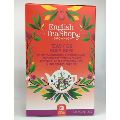 English Tea Shop MIX Pro pilné včelky BIO 20 s.