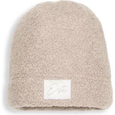 ESITO Zimná čiapka Teddy fleece double Nature