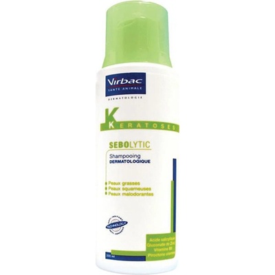 Virbac Sebolytic šampon na mastnou a šupinatou kůži 250 ml