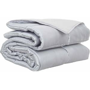 Pure Line Home Зимна олекотена завивка Silky Comfort с полиестерен пълнеж, 300 г/м2, сребриста