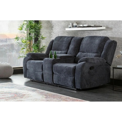 Komfort-nábytok Relax 39979 Hollywood 2 sedenie Tmavošedá látka