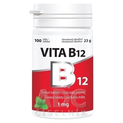 Vitabalans Oy Vitabalans VITA B12 1 mg 100 ks