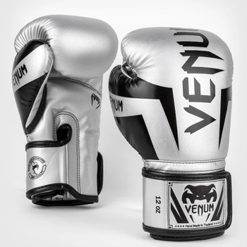 VENUM Боксови Ръкавици Venum Elite Silver/Black - 12 oz