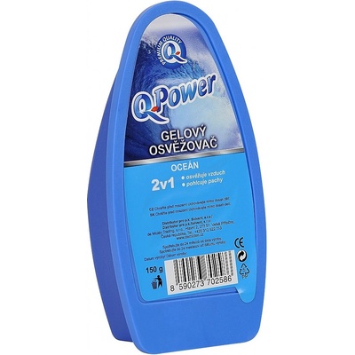 Q Power gelový osvěžovač vzduchu oceán 150 g