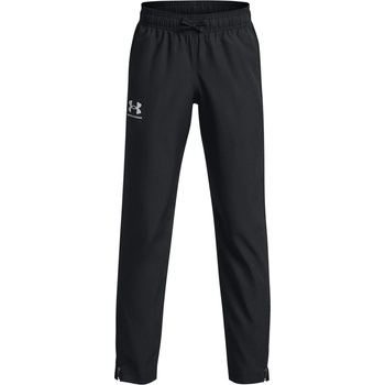 Under Armour Юношески панталони Under Armour Woven Pants Juniors - Black/Mod Grey