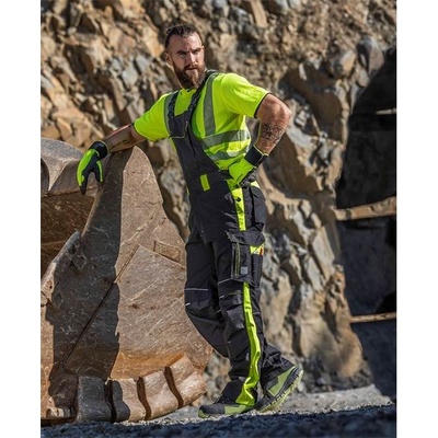Ardon H6434 kalhoty s laclem NEON černo-žluté