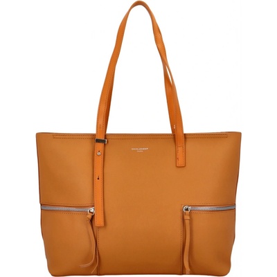 Dámský stylový koženkový shopper Soffii koňaková