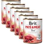 Brit Консерва Brit Paté & Meat Говеждо 6 x 800 г