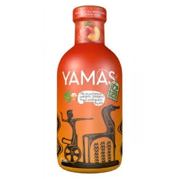 YAMAS Ямас зелен чай с праскова и мед 12 х 360мл