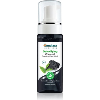 Himalaya Detoxifying Charcoal почистваща пяна за лице с черен въглен 150ml