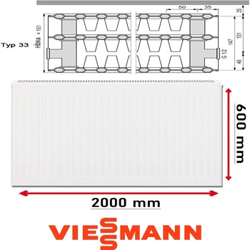 Viessmann 33 600 x 2000 mm