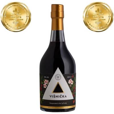 Ratafia Višňička 18% 0,5 l (holá láhev)