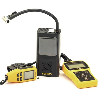 FOXIGY AirFox Go GA-140B комплект + HW-300 уред за измерване на дебелината на боята + OBD II MS310 диагностика за автомобили