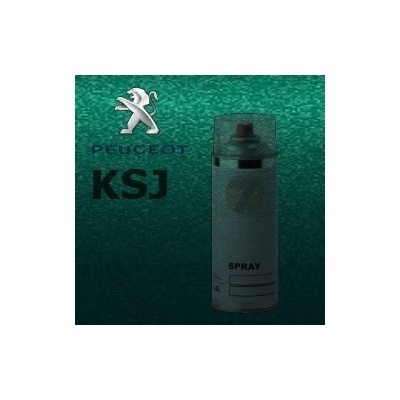 PEUGEOT KSJ VERT TIE BREAK/ISEO metalická barva Sprej 400ml