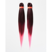 X-Pression 3 Tone Ombré Ultra Braid Pre-Stretched 160g - 3 Ombré / Cherry Blossom