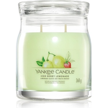 Yankee Candle Iced Berry Lemonade ароматна свещ Signature 368 гр