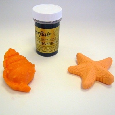 Sugarflair Gélová farba Oranžová Tangerine Apricot 25 g