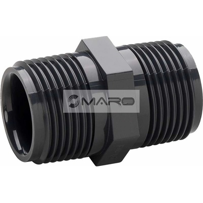 Plimat Vsuvka dvojitá PVC-U vnější x vnější závit 2" 5N23063