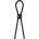 Nexus Forge Single Adjustable Lasso Silicone Cock Ring Black